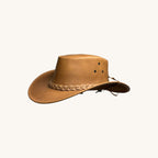 Tan Braided Cowboy Hat