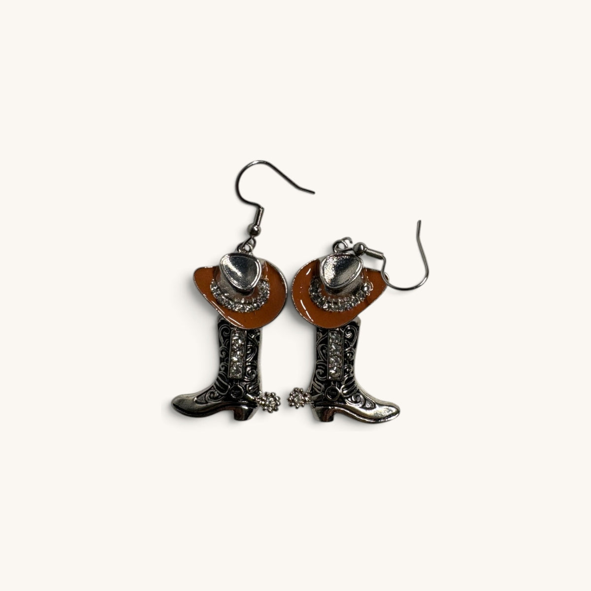 Hat and Boot Earrings