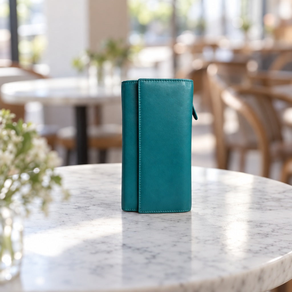 Clutch Wallet in Teal [Teal]