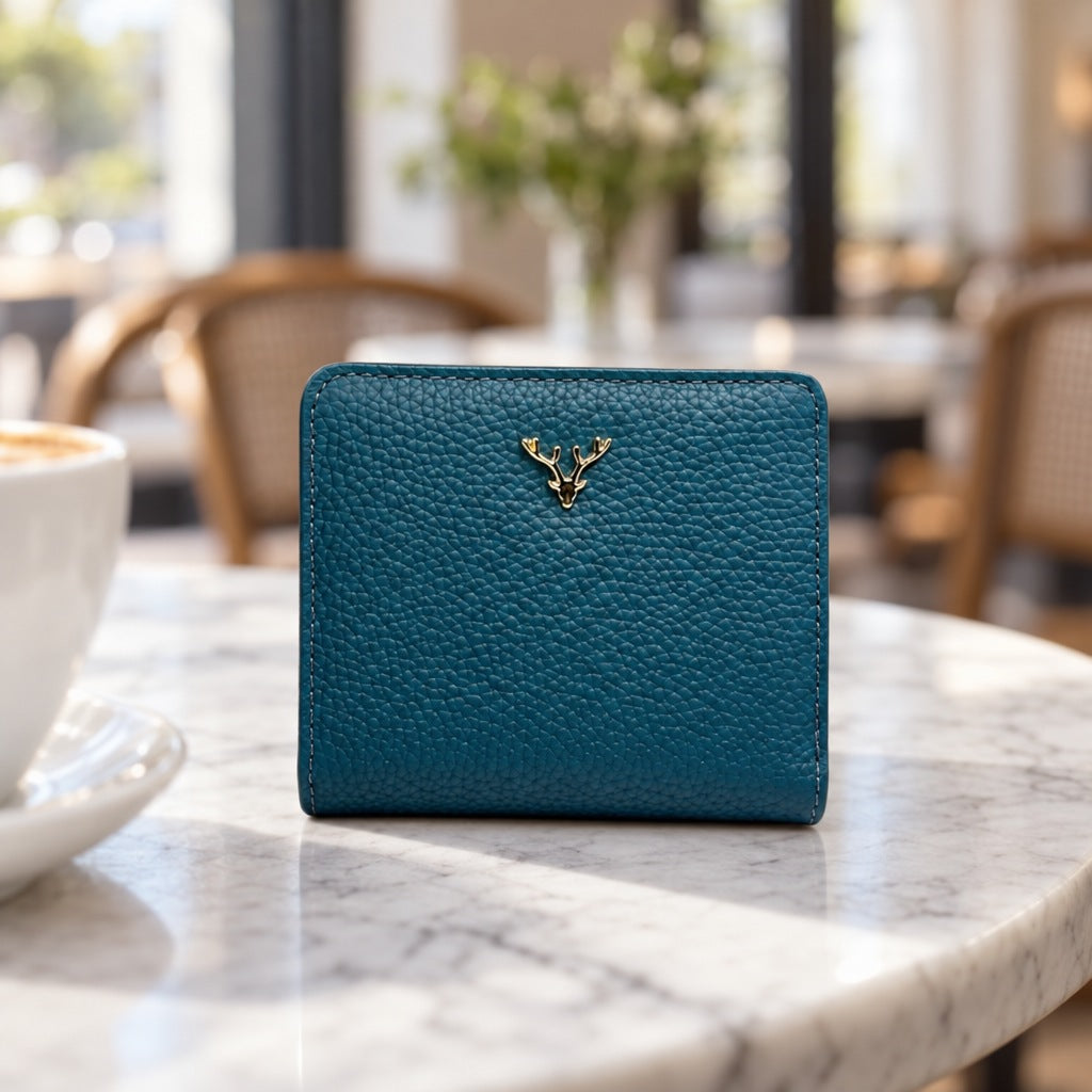 Stag Bifold Wallet in Teal [Teal]