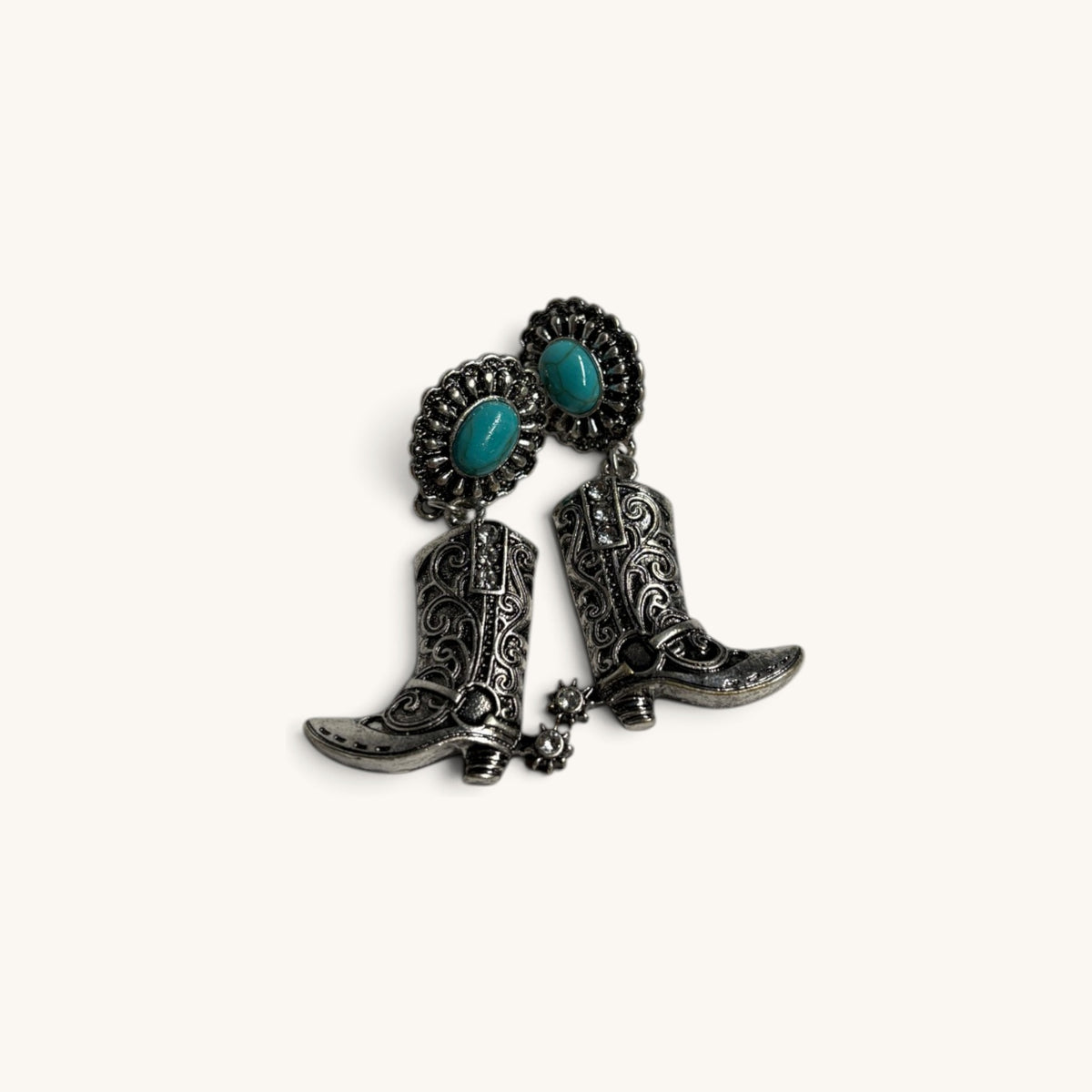 Concho and Boot Earrings