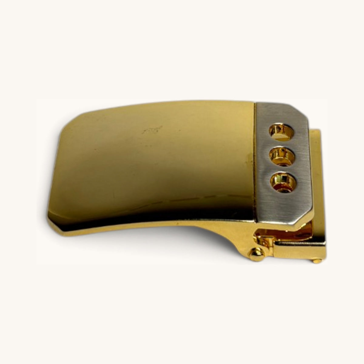 Trio Plaque Buckle - Two-Tone Trio Plaque Buckle
