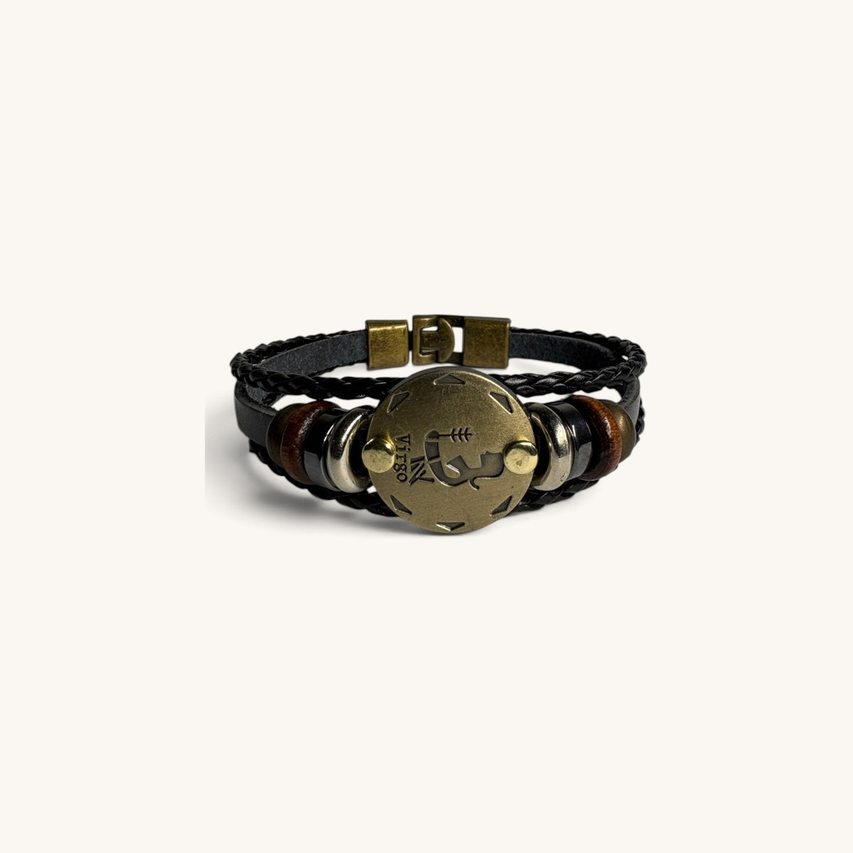 Zodiac Leather Bracelet