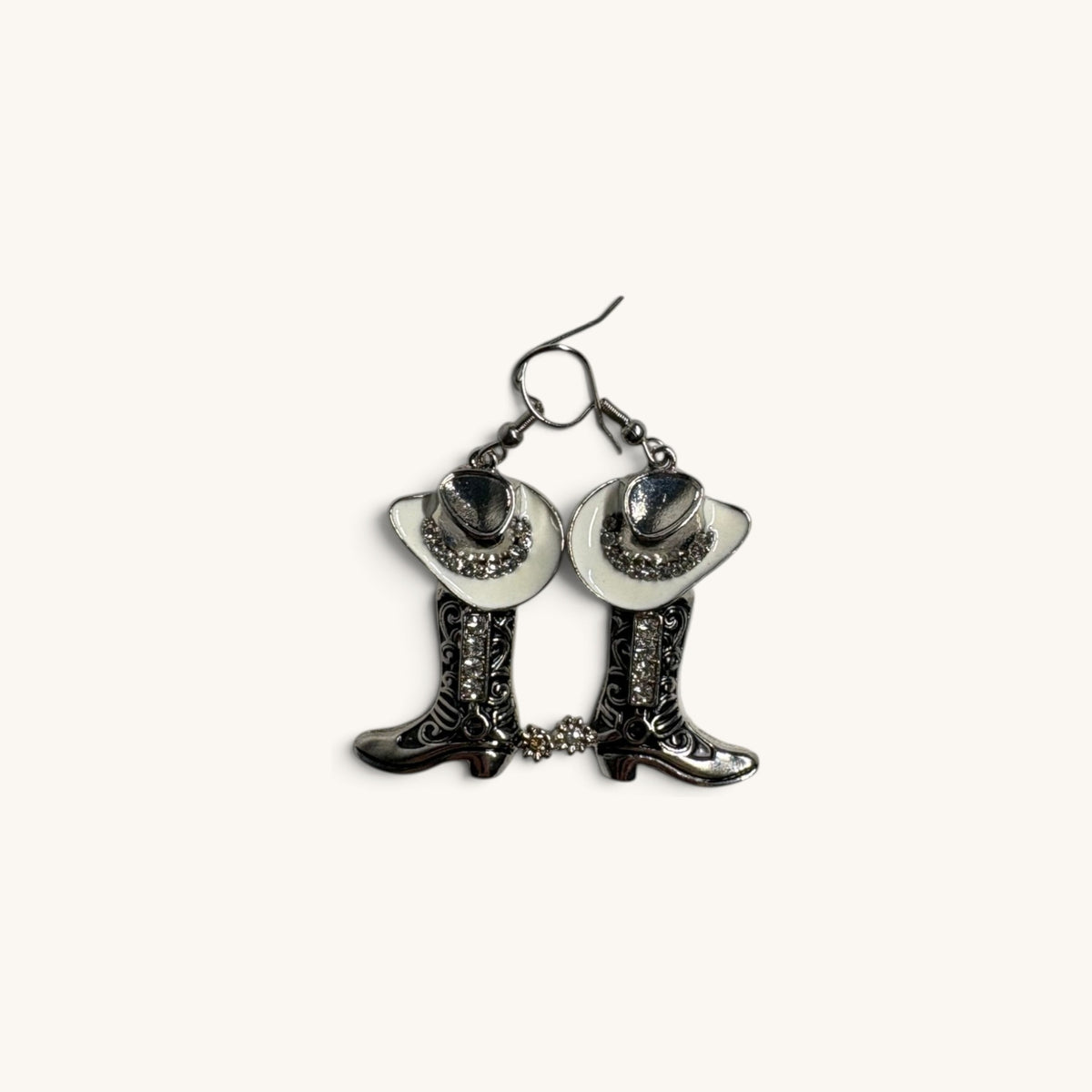 Hat and Boot Earrings