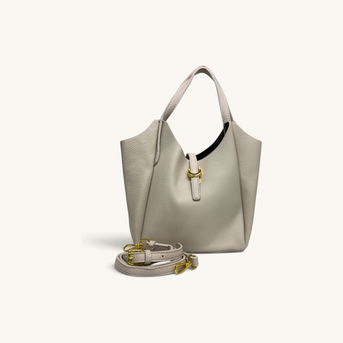 Snap Purse - White Purse Snap
