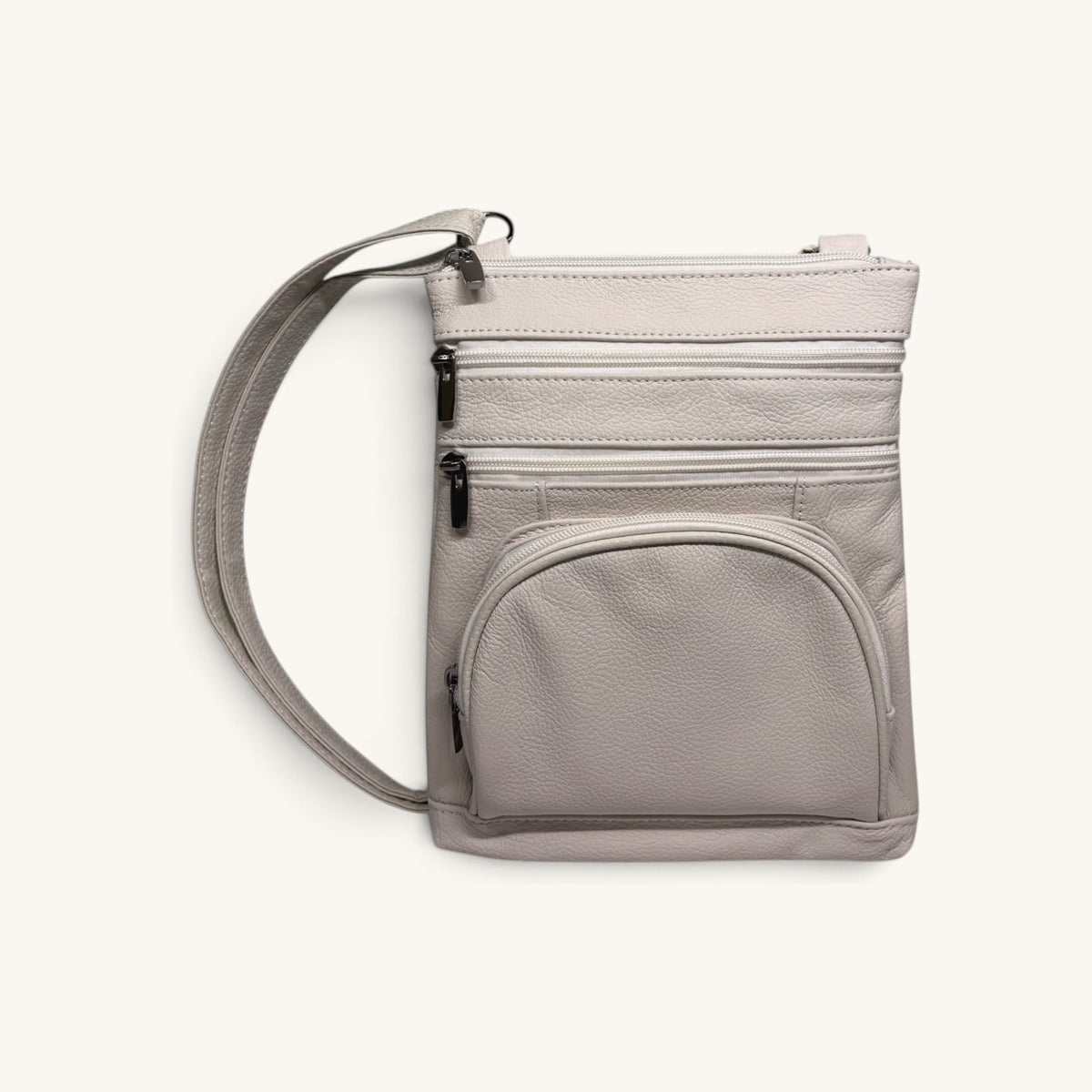 Travel Shoulder Bag - White TSB