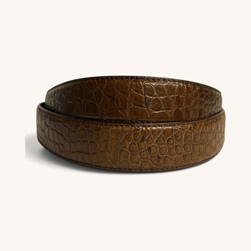 Alligator Strap - Brown Alligator Strap