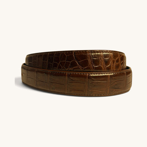 Alligator Strap - Cognac Alligator Strap