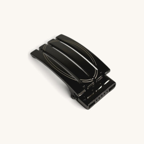 Arched Plaque Buckle - Black Arched Plaque Buckle
