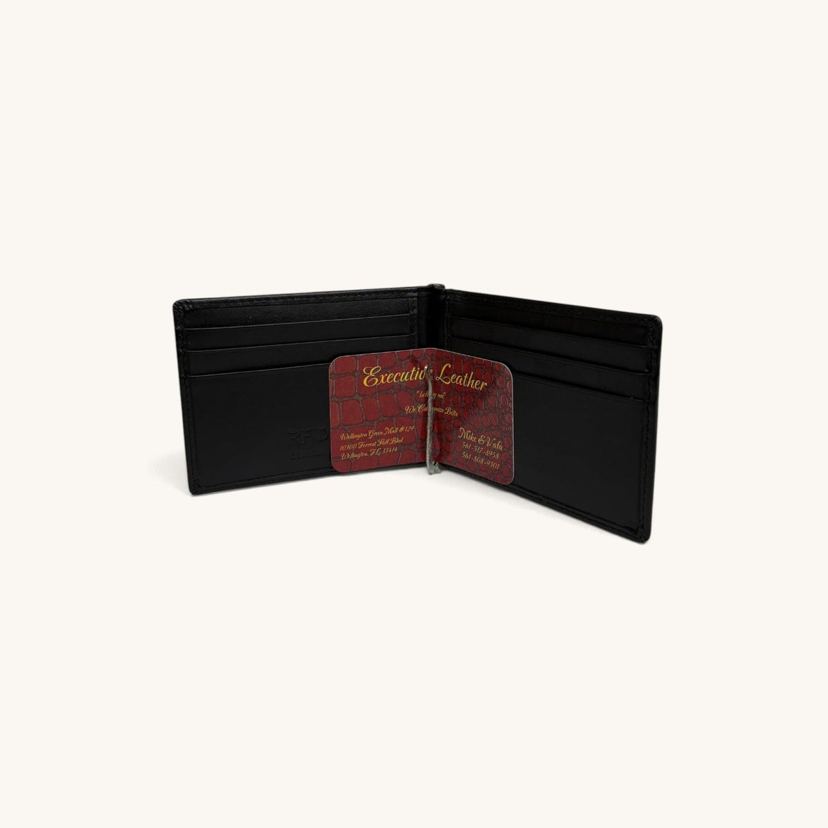 Bifold Money Clip [Black]