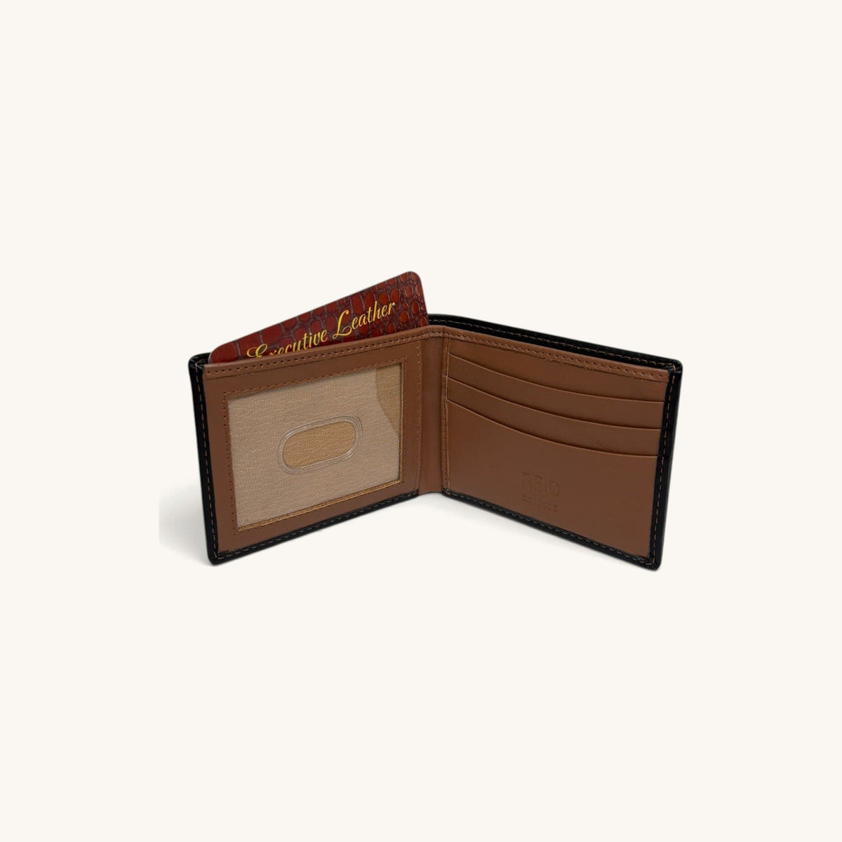 Bifold Wallet [Black/Brown]