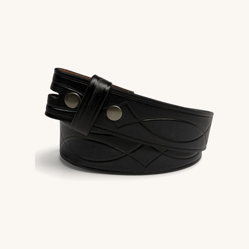 Celtic Western Strap - Black Celtic Western Strap [Black]
