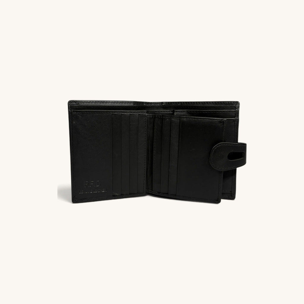Compact Snap Wallet [Black]