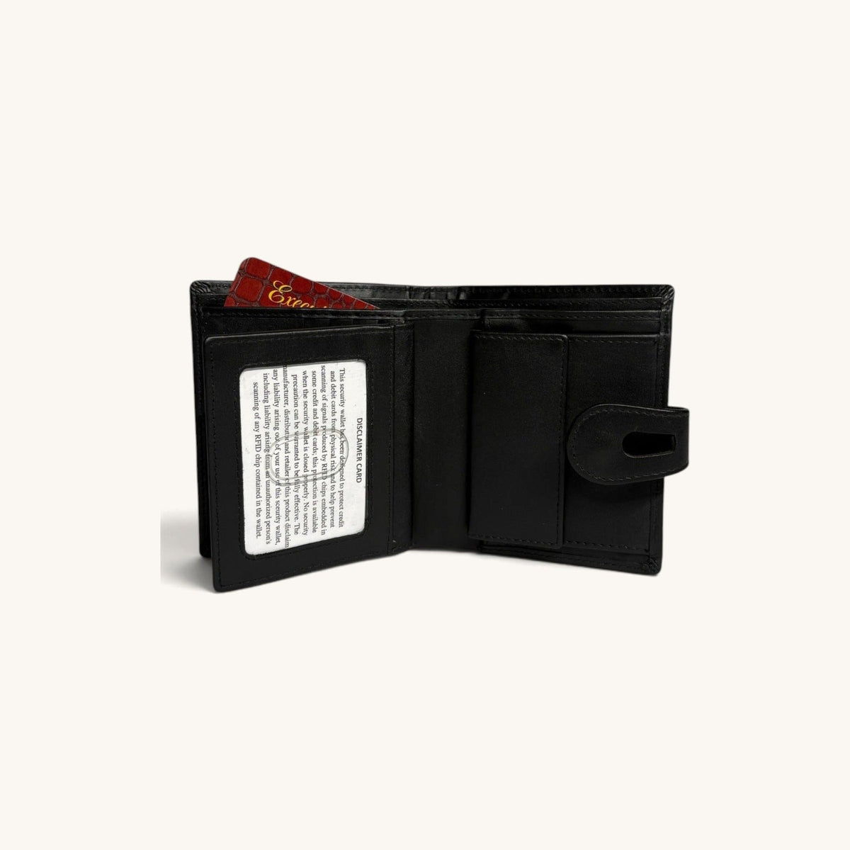 Compact Snap Wallet [Black]