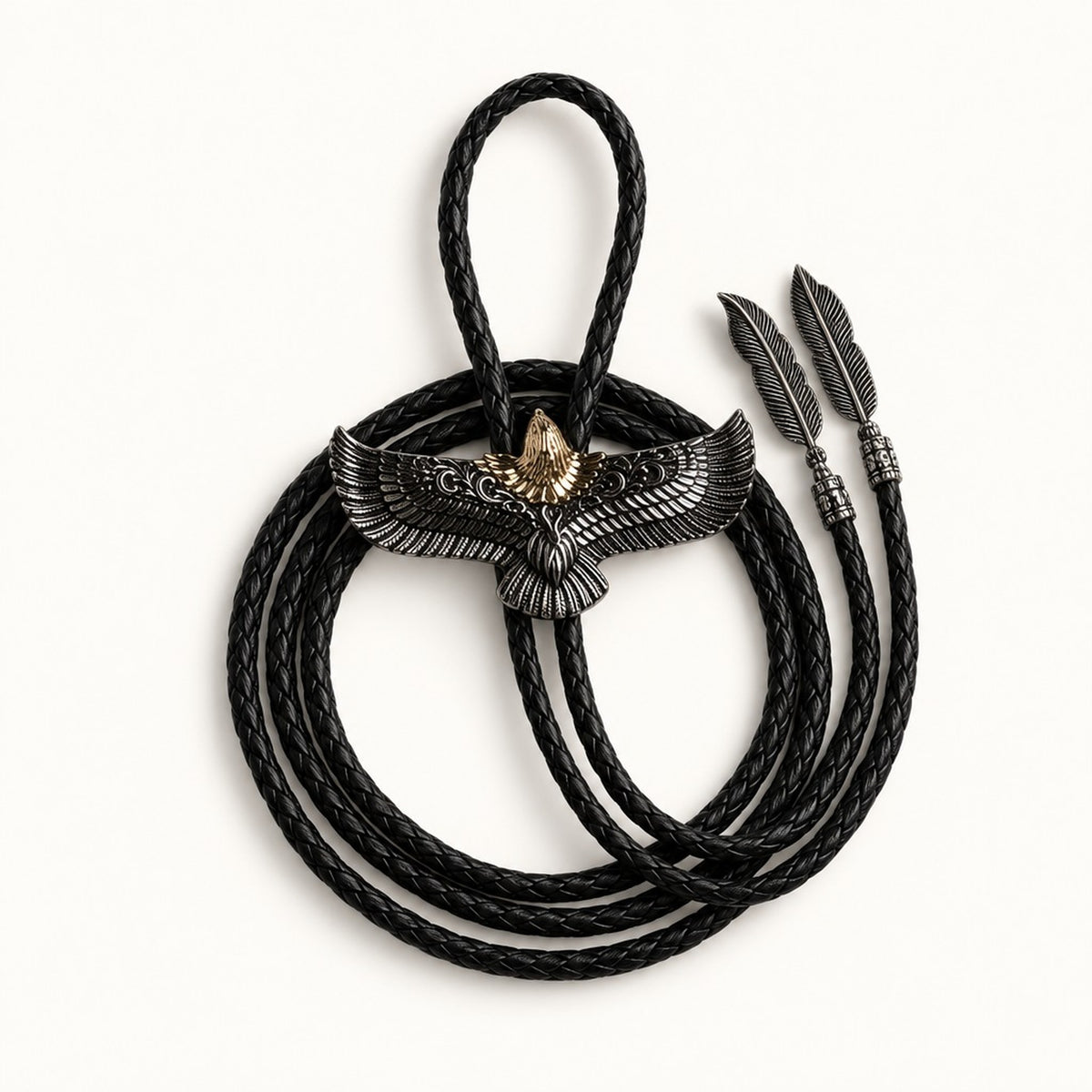 Eagle Bolo Tie in Perched [Perched]