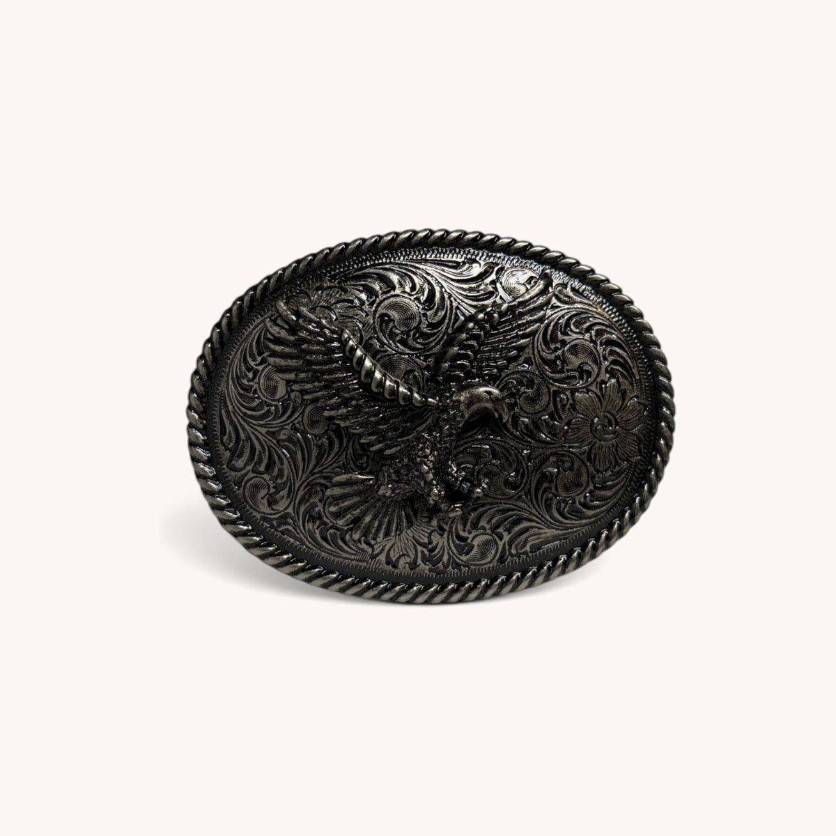 Eagle Oval Buckle - Silver Eagle Oval Buckle [Silver]