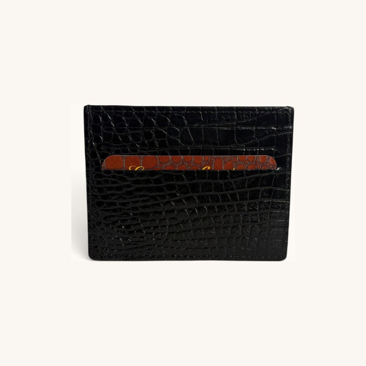 Exotic Card Case in Crocodile - Executive Leather, Wellington FL