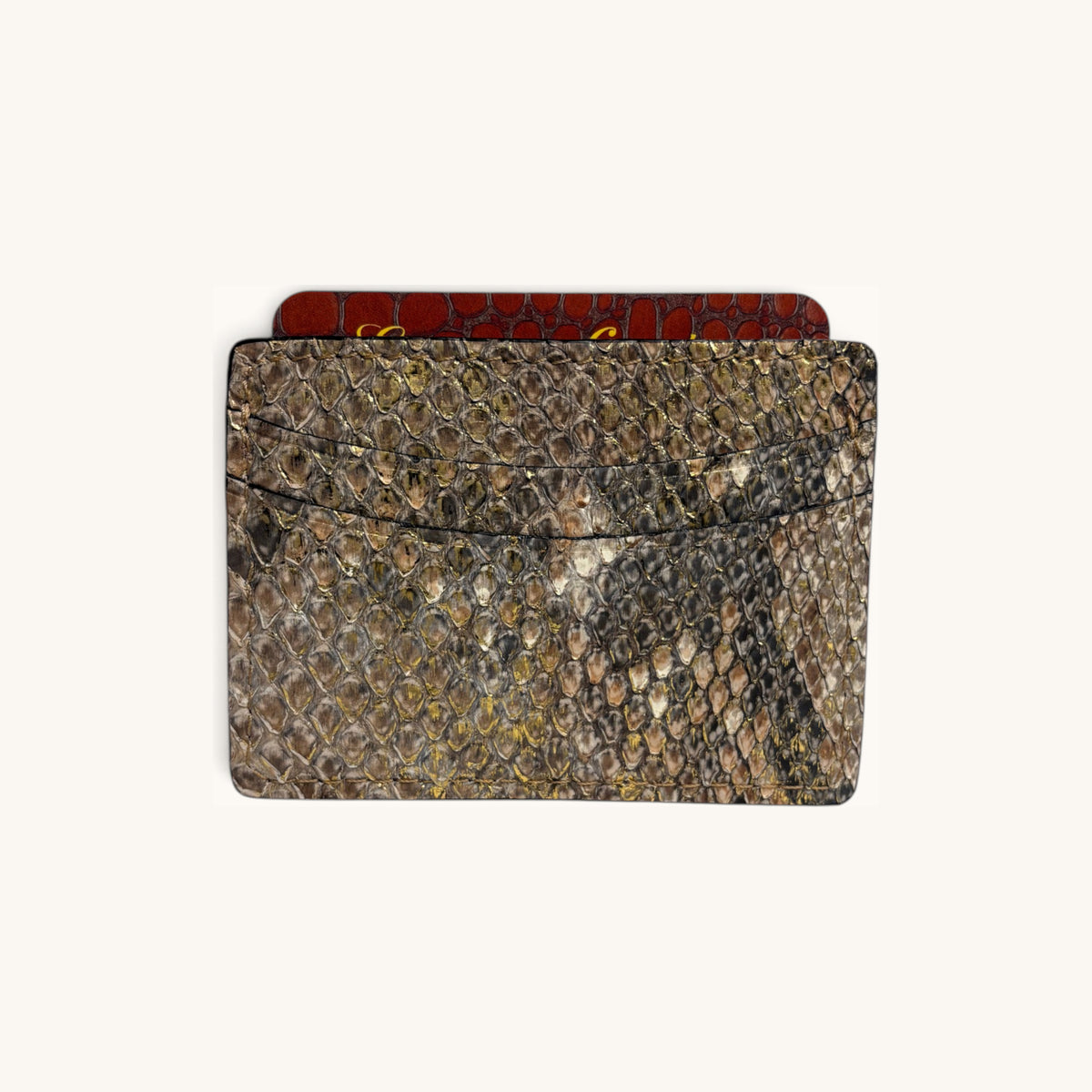 Exotic Card Case in Python - Executive Leather, Wellington FL