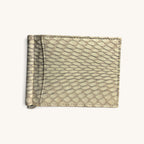 Exotic Money Clip in Cream Crocodile - Executive Leather, Wellington FL [Cream Crocodile]