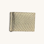 Exotic Money Clip in Cream Crocodile - Executive Leather, Wellington FL