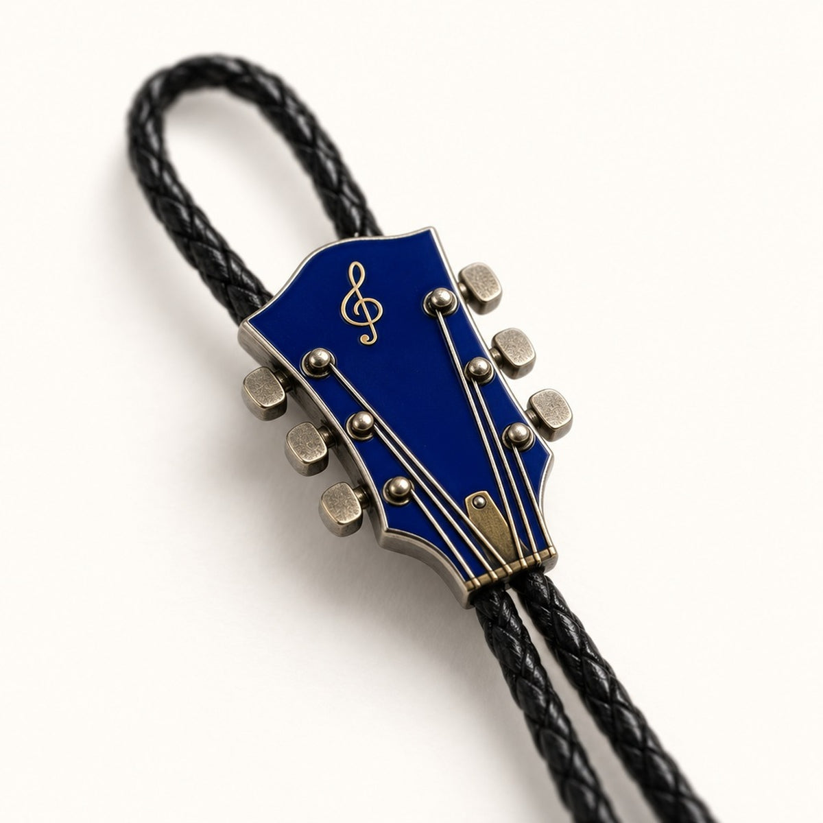 Guitar Bolo Tie in Blue [Blue]