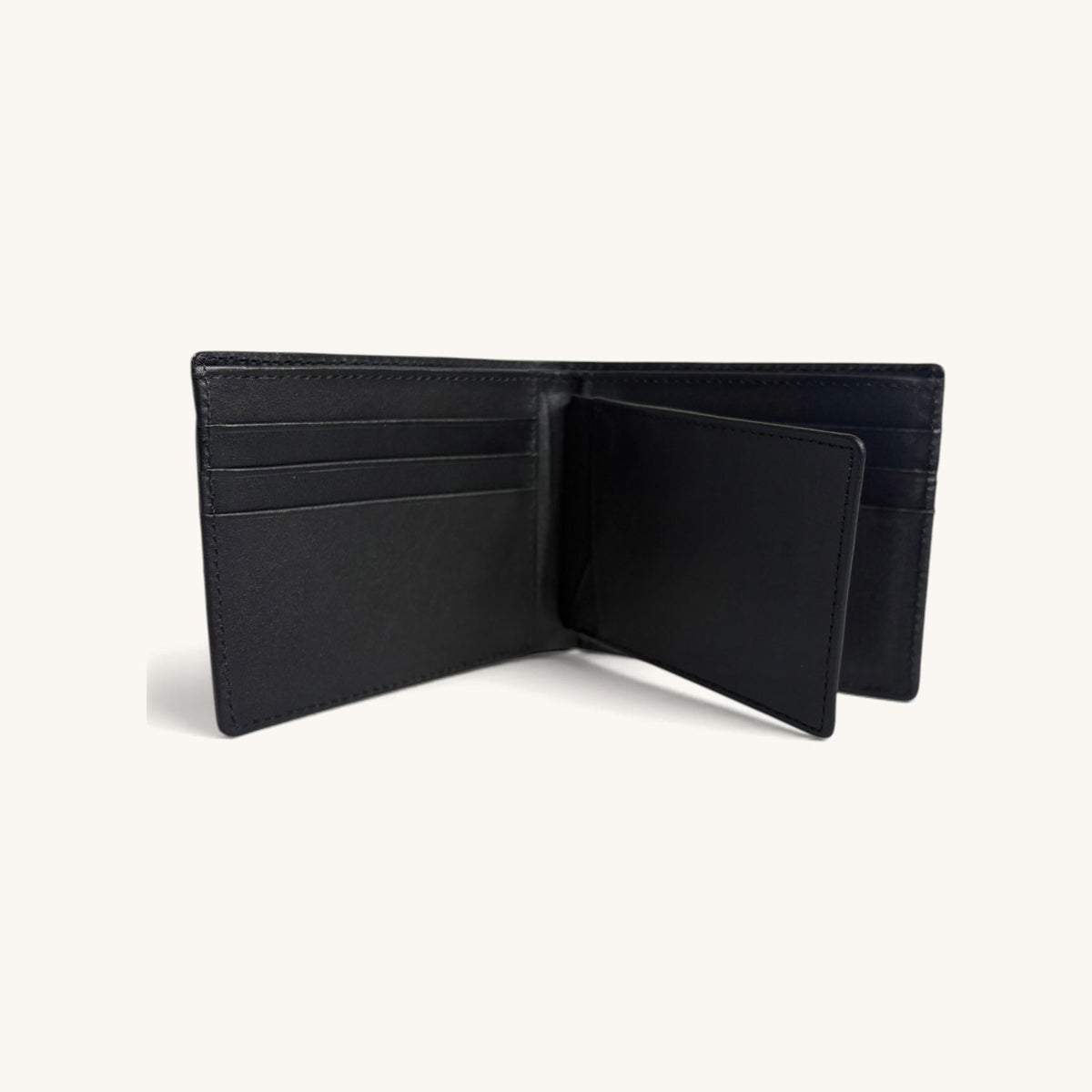 Hornback Crocodile Bifold in Black - Executive Leather, Wellington FL [Black]