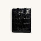 Hornback Crocodile Bifold in Black - Executive Leather, Wellington FL