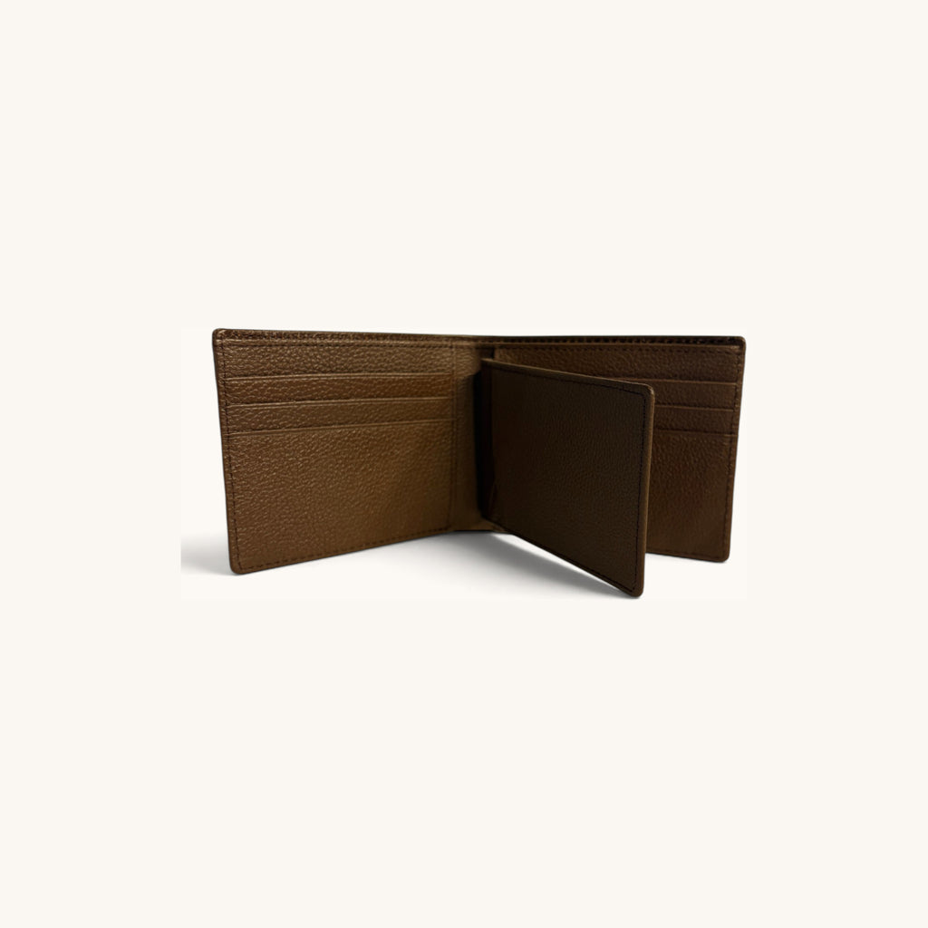 Hornback Crocodile Bifold in Brown - Executive Leather, Wellington FL