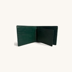 Hornback Crocodile Bifold in Green - Executive Leather, Wellington FL