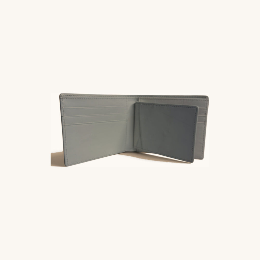 Hornback Crocodile Bifold in White - Executive Leather, Wellington FL