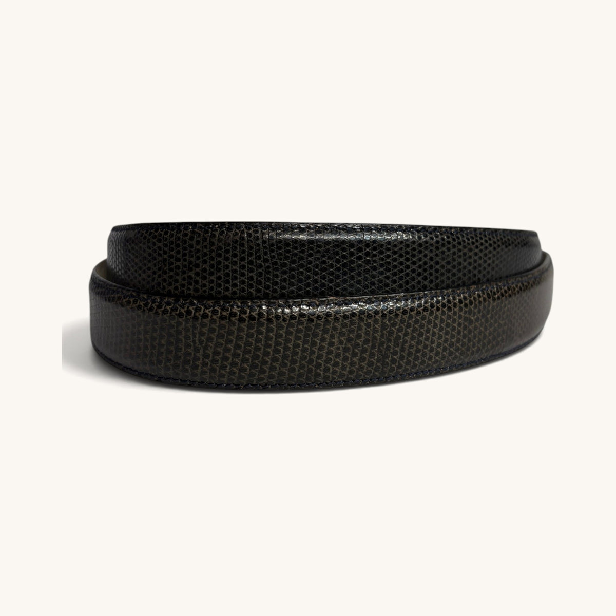 Lizard Skin Strap - Grey Green Lizard Skin Strap