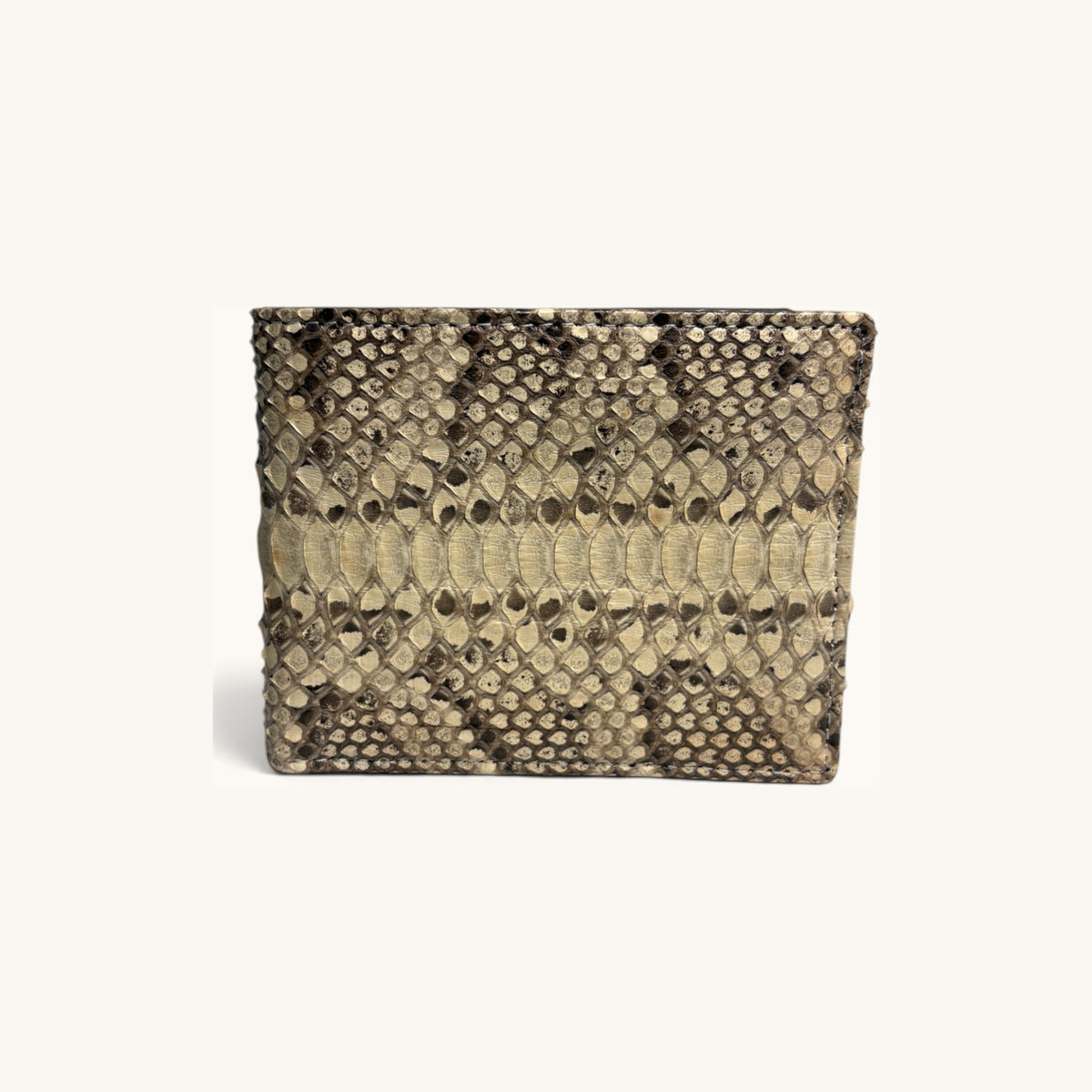 Natural Python Billfold in Card Slots Only - Executive Leather, Wellington FL