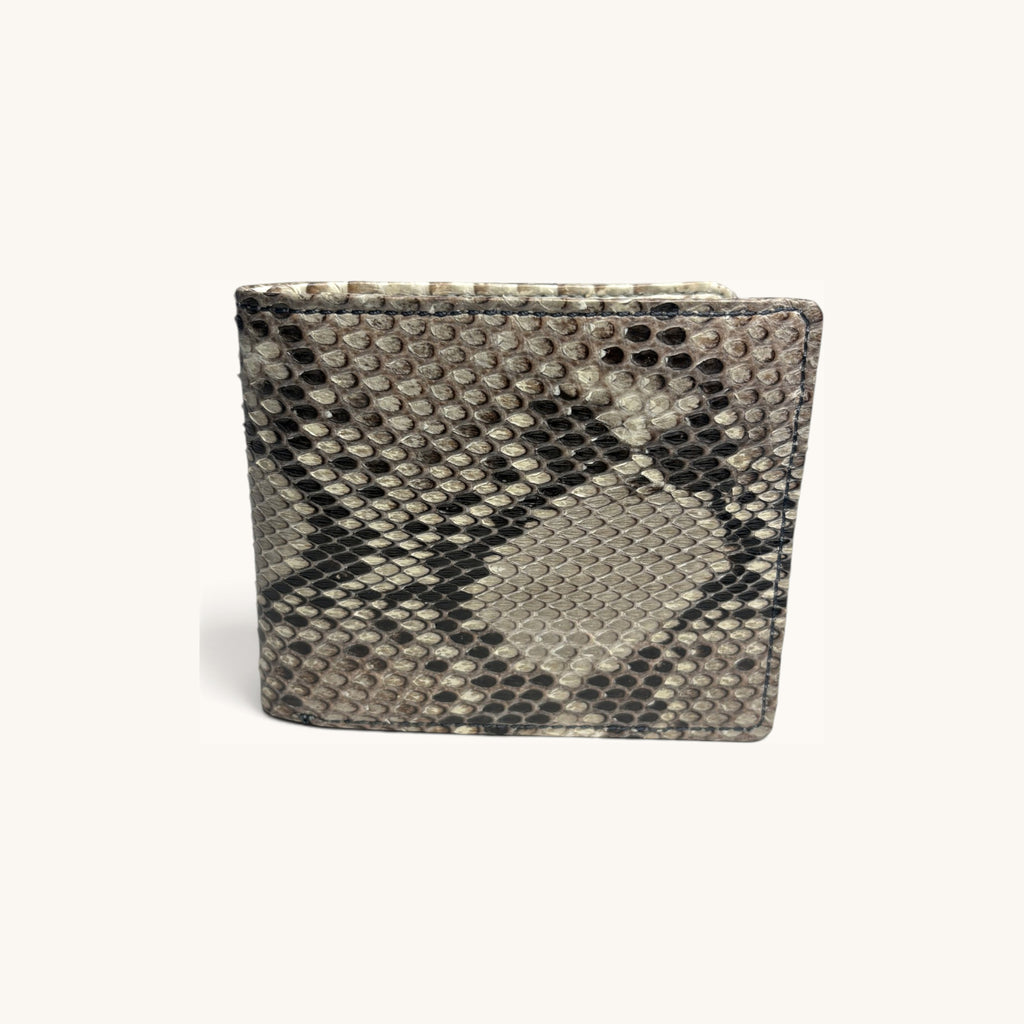 Natural Python Billfold in With ID Window - Executive Leather, Wellington FL