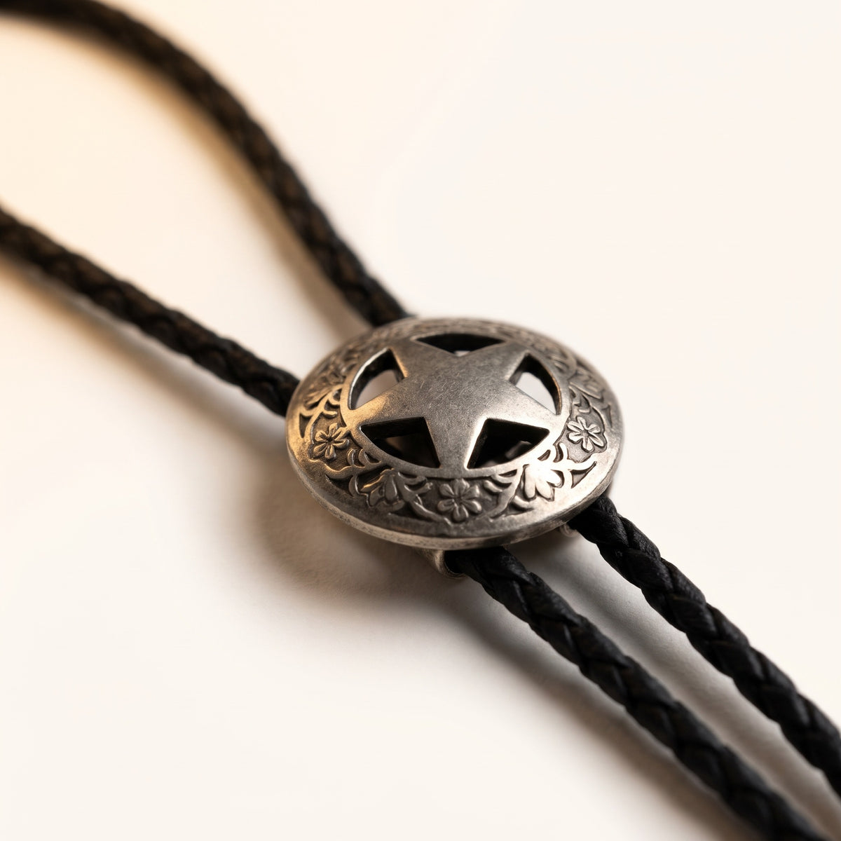 Openwork Ball Bolo Tie