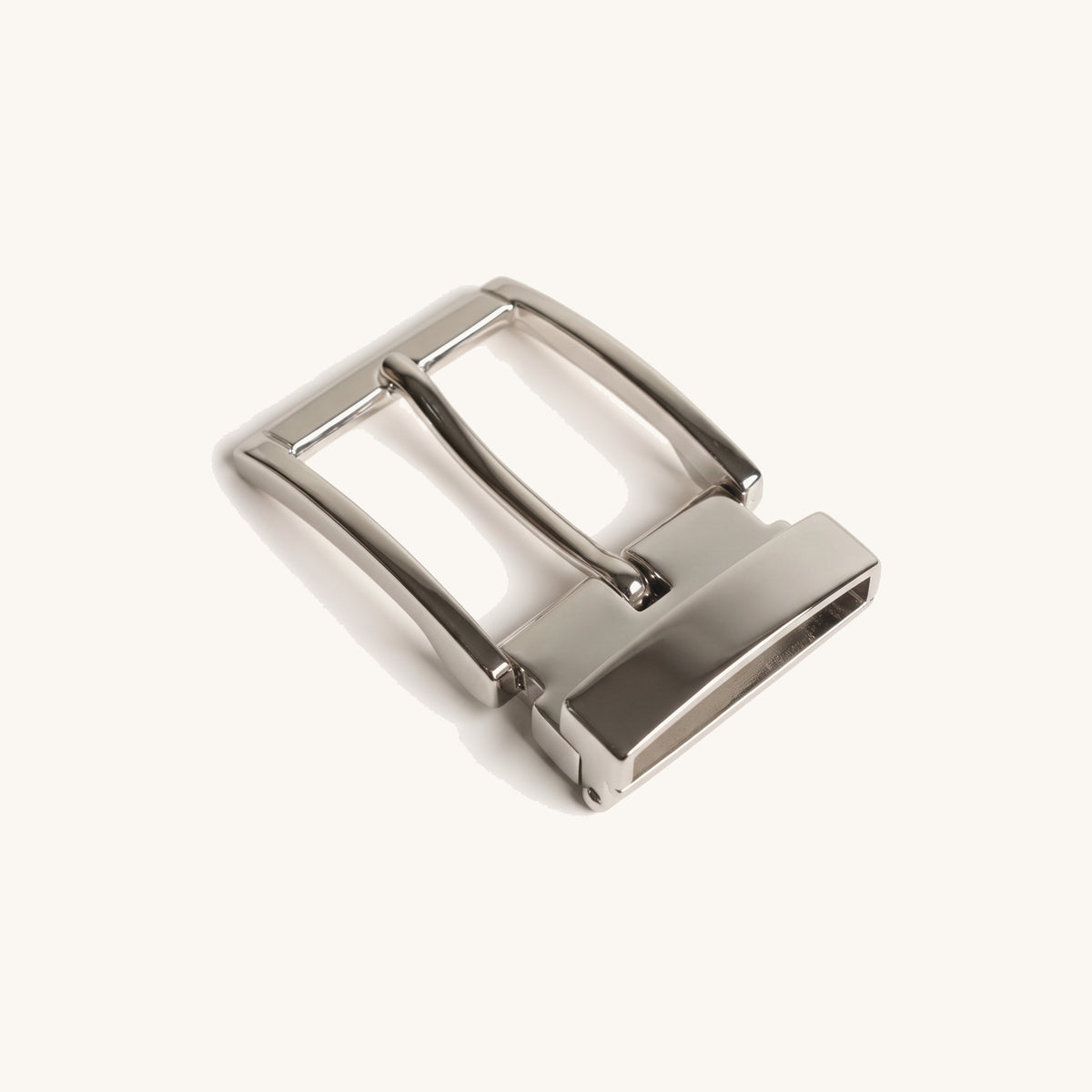 Flat Bar Buckle - Polished Silver Flat Bar Buckle [Polished Silver]