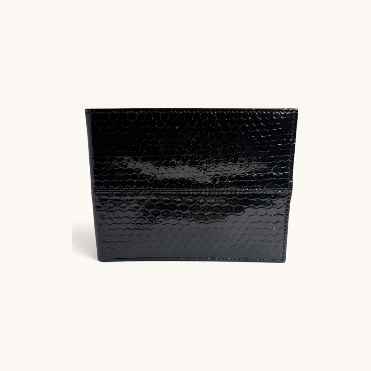 Python Billfold in Black - Executive Leather, Wellington FL