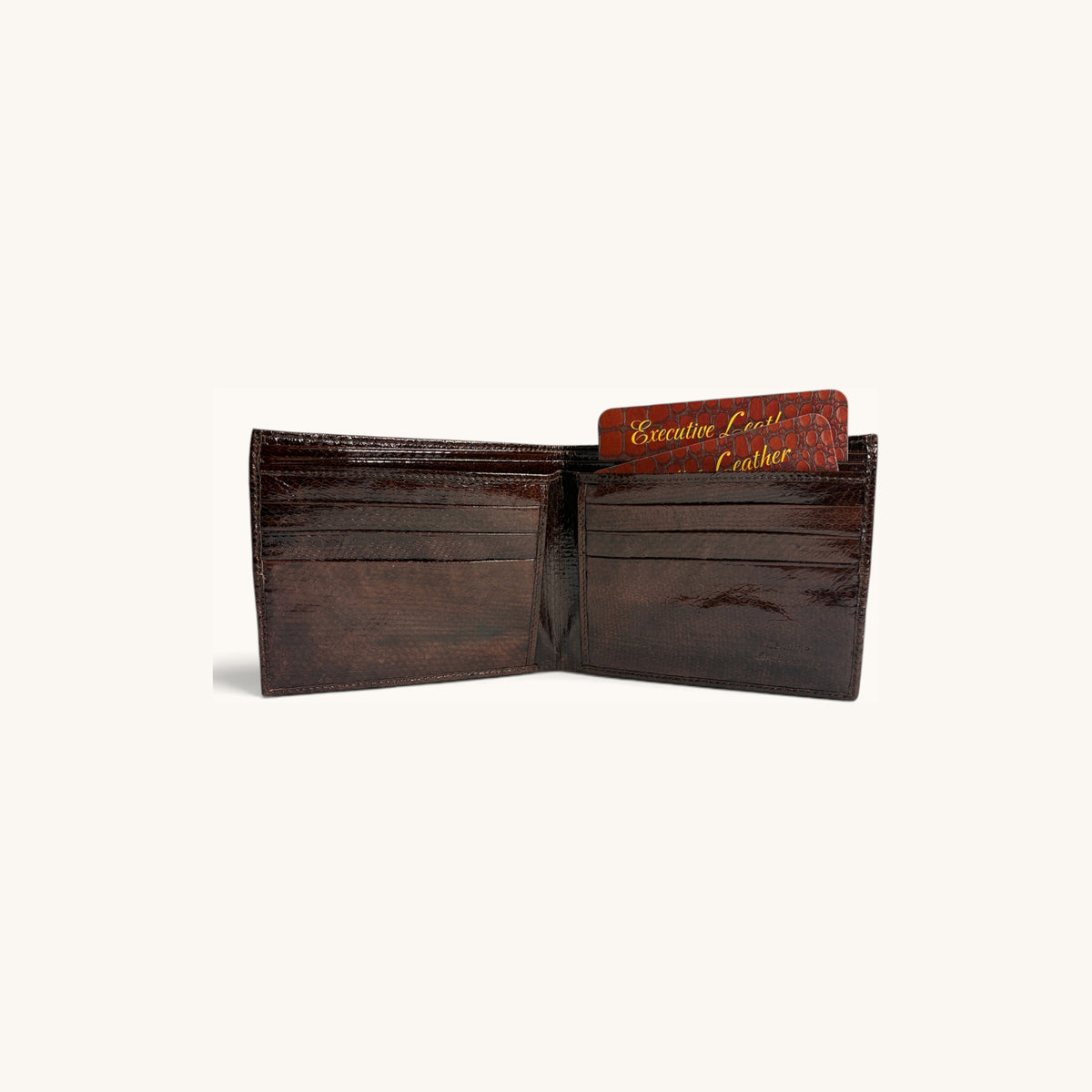 Python Billfold in Tan - Executive Leather, Wellington FL
