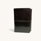 Python Trifold in Grey Brown - Executive Leather, Wellington FL