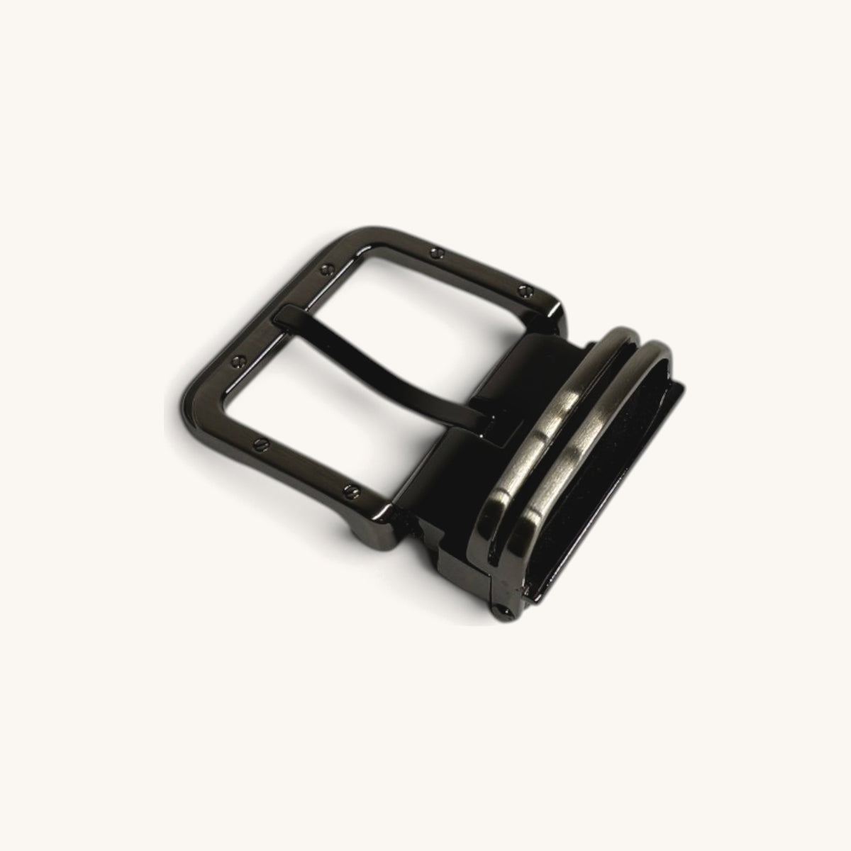 Ribbed Clamp Buckle - Black Ribbed Clamp Buckle [Black]