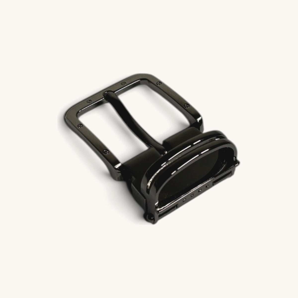 Ribbed Clamp Buckle - Black Ribbed Clamp Buckle [Black]