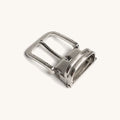 Ribbed Clamp Buckle - Silver Ribbed Clamp Buckle