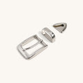 Squared Buckle Set - Silver Squared Buckle Set