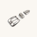 Tapered Buckle Set - Silver Tapered Buckle Set