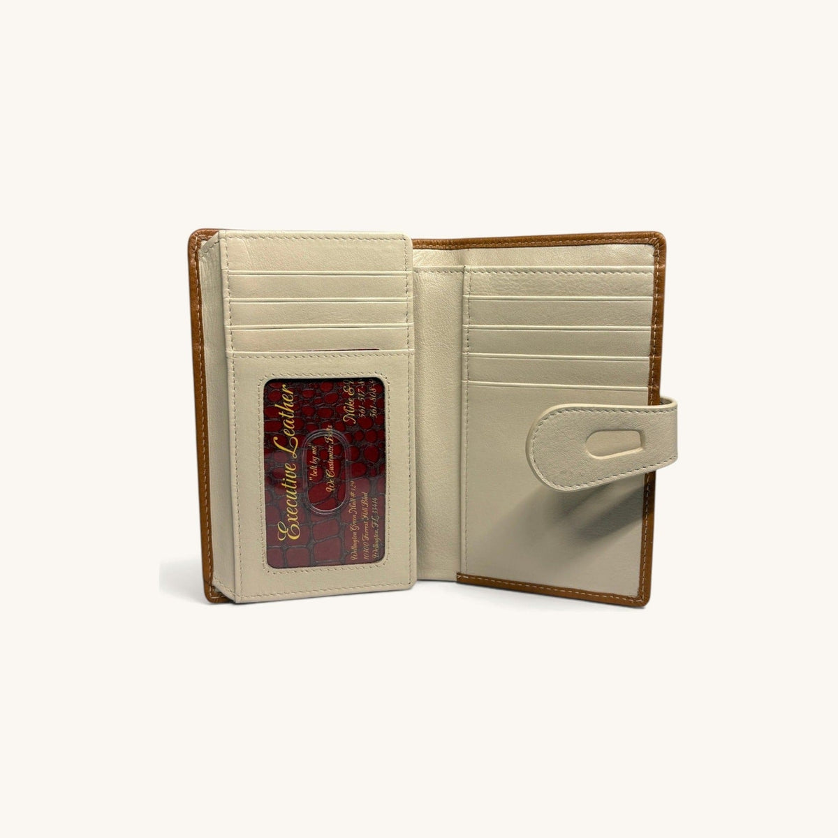Snap Tab Wallet [Tan]