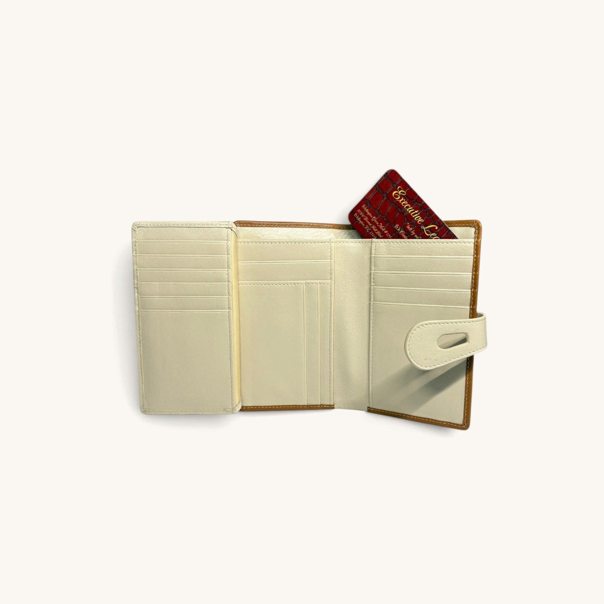 Snap Tab Wallet [Tan]