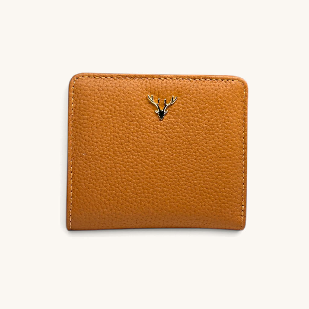 Stag Bifold Wallet in Tan - front [Tan]