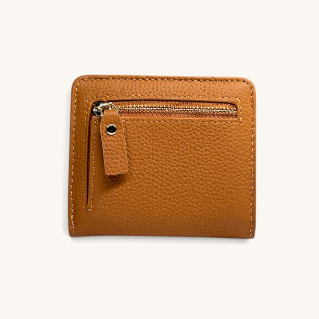 Stag Bifold Wallet in Tan - back [Tan]