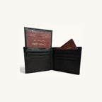 Stingray Bifold in Black - Executive Leather, Wellington FL