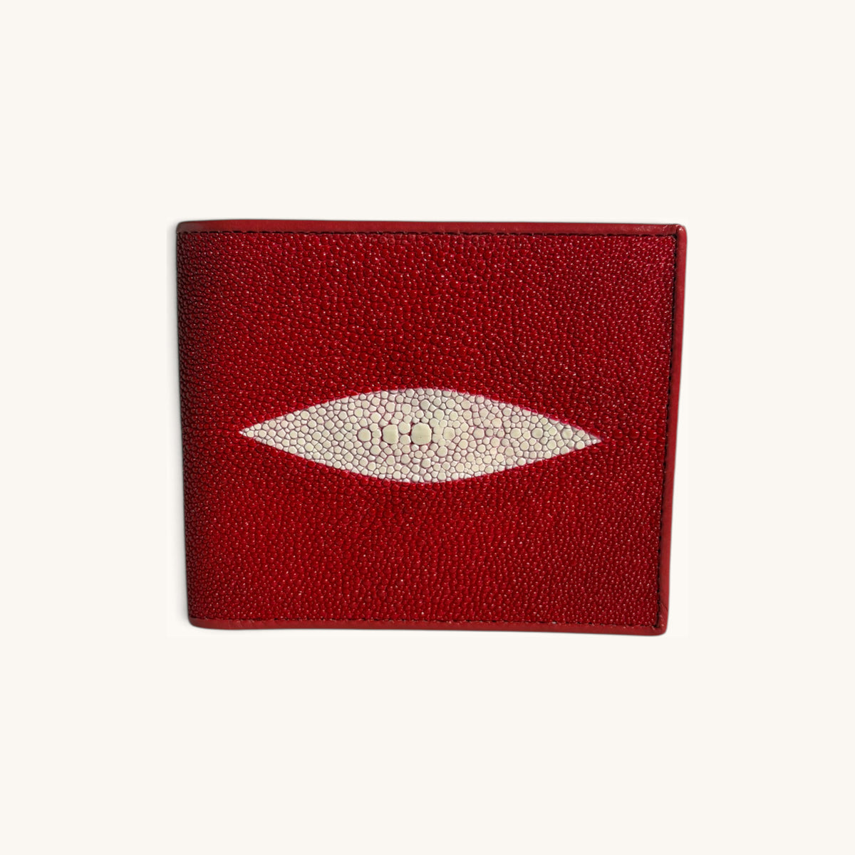 Stingray Bifold in Red - Executive Leather, Wellington FL