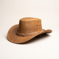 Tan Braided Cowboy Hat